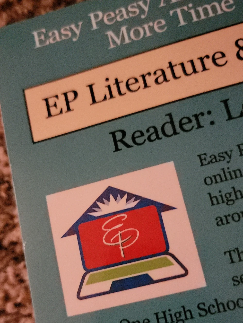 EP Literature & Composition Readers  from - EASY PEASY ALL IN ONE HOMESCHOOL-
